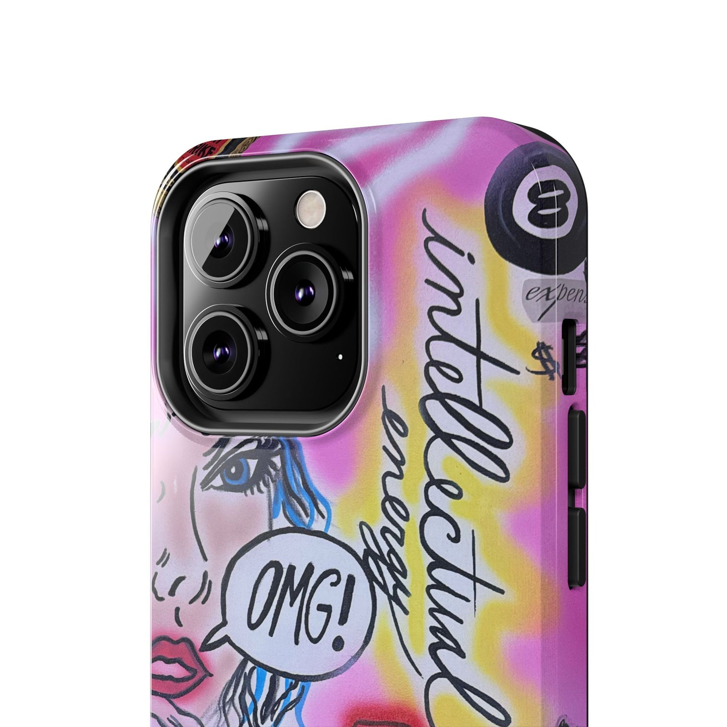 "intellectual energy" airbrush iPhone case