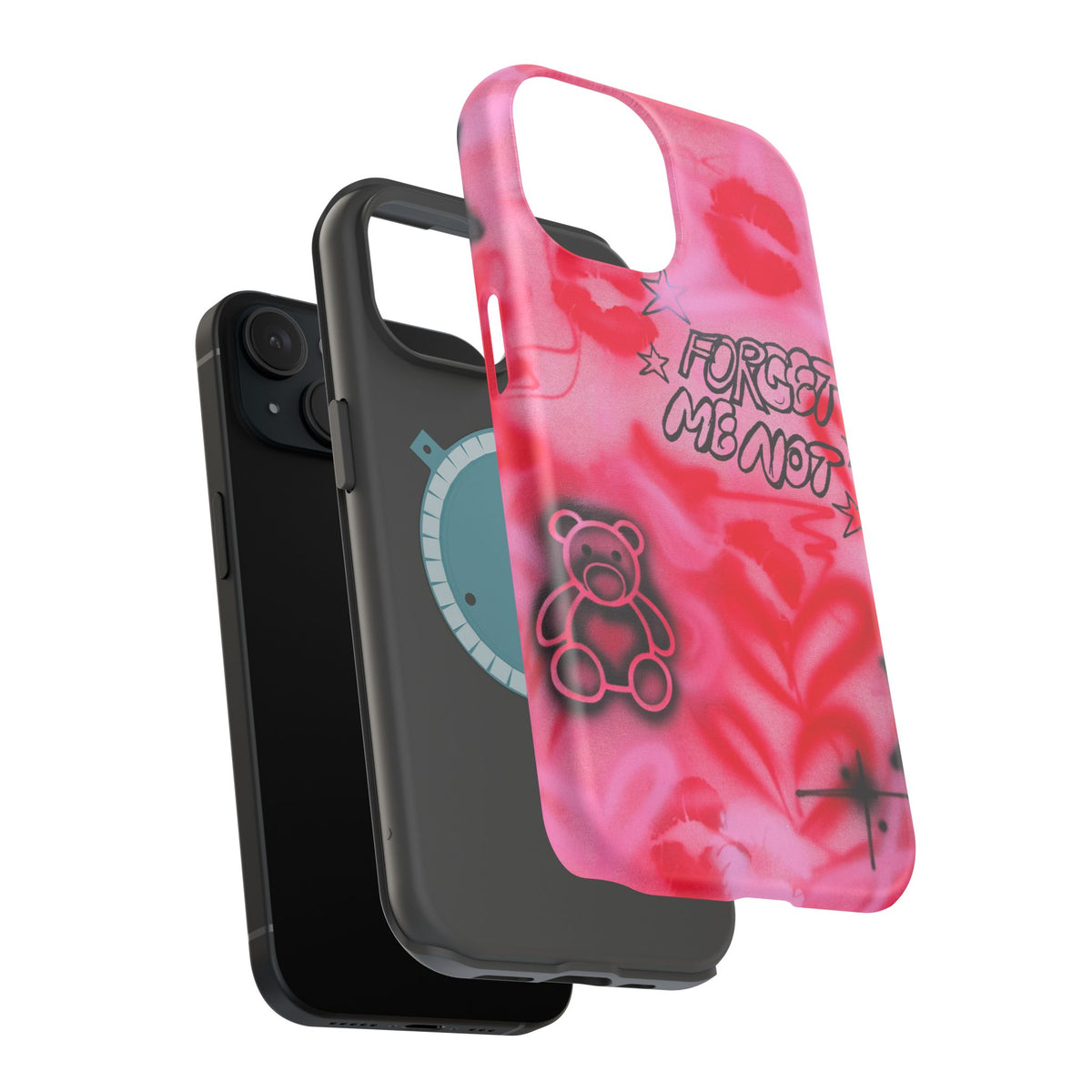 MagSafe @asualphaphi custom airbrush iPhone case