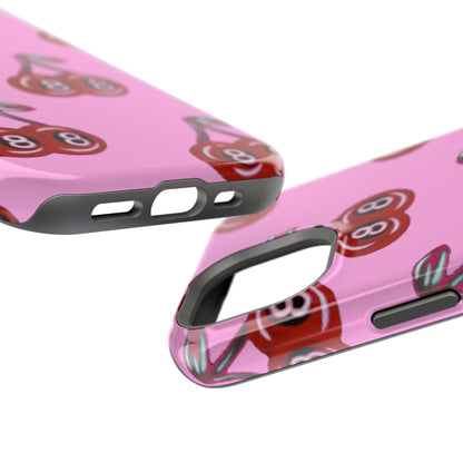 MagSafe "cami cherry pink" Airbrush iPhone Hülle
