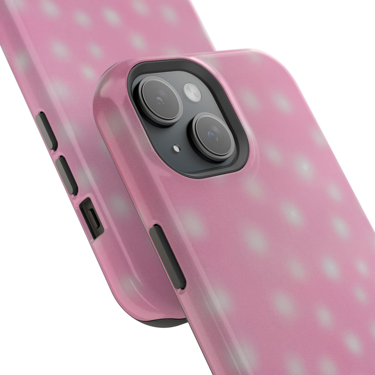 MagSafe "Erdbeerstrudel-Polkadots" Airbrush iPhone Hülle