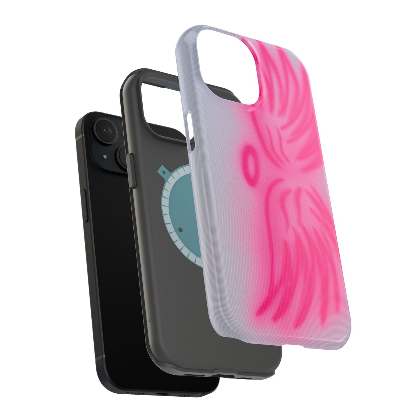 MagSafe "angel wings" airbrush iPhone case