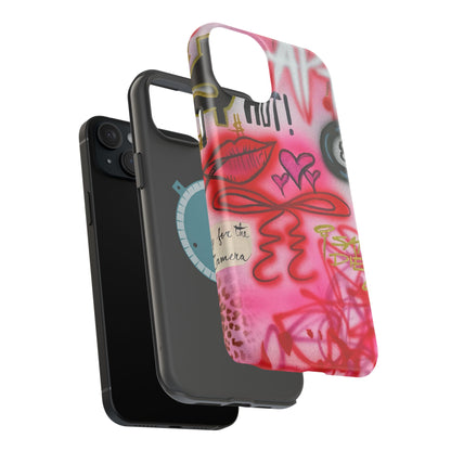 MagSafe "IT girl" airbrush iPhone case