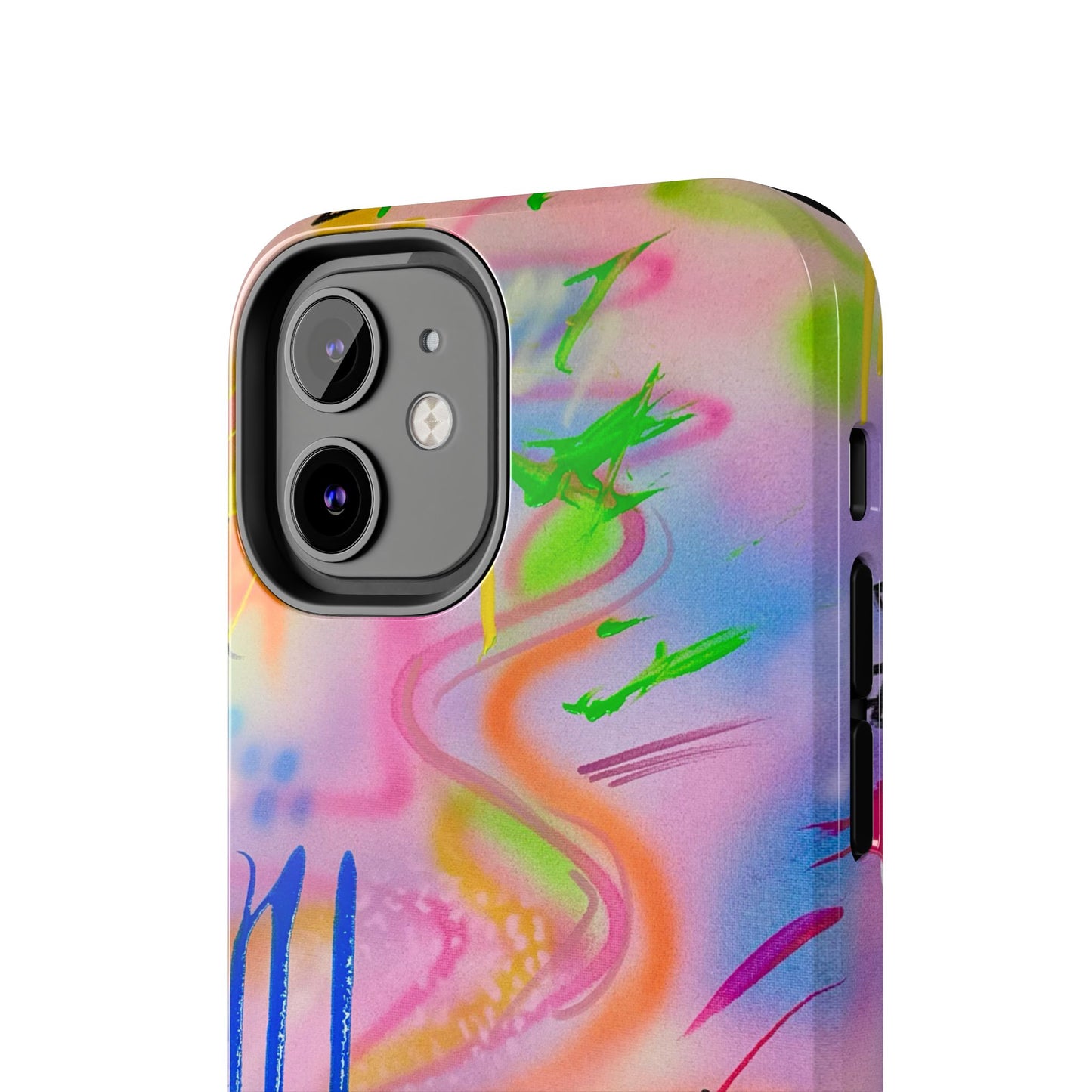 "neon haze" airbrush iPhone case