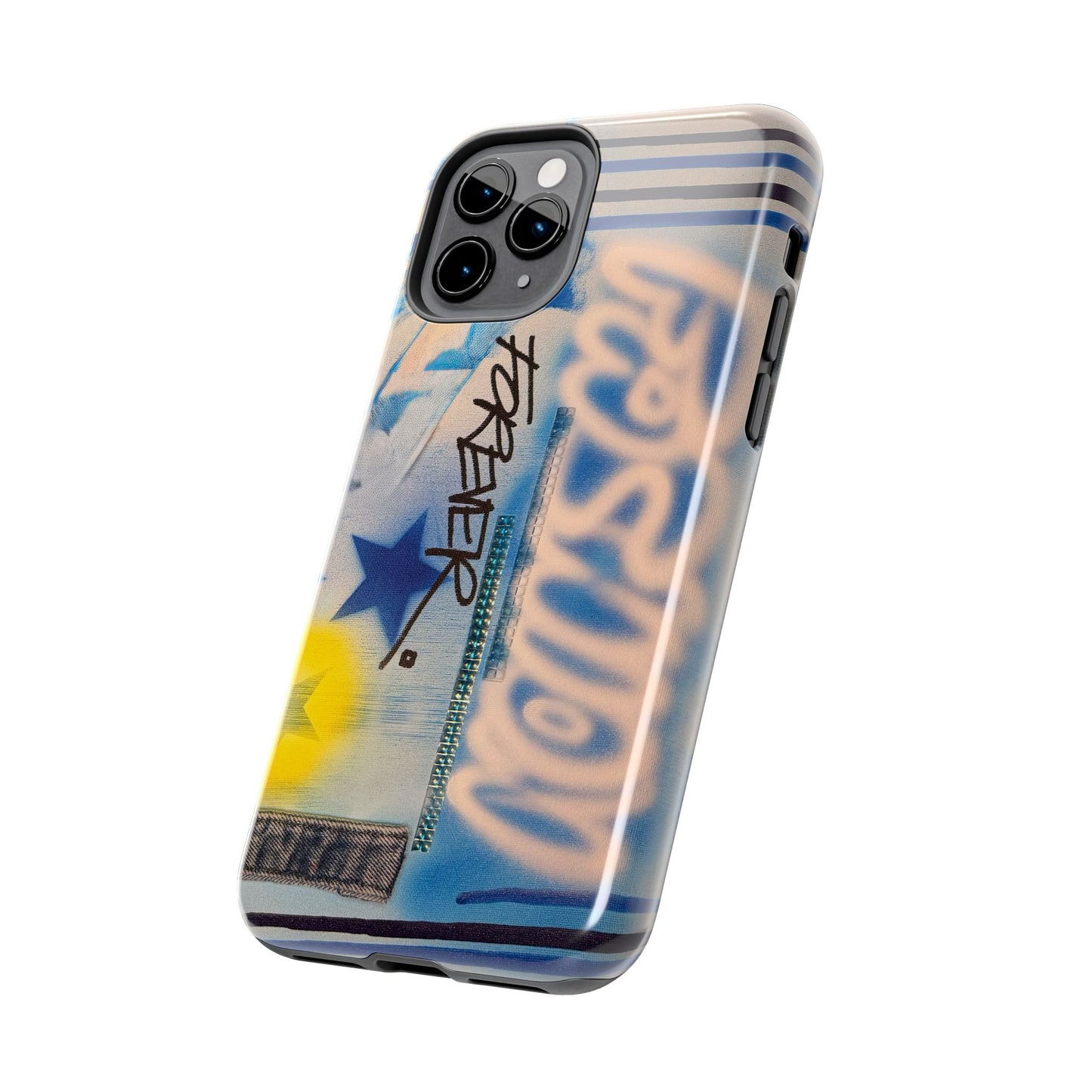 "fashion forever" airbrush iPhone case