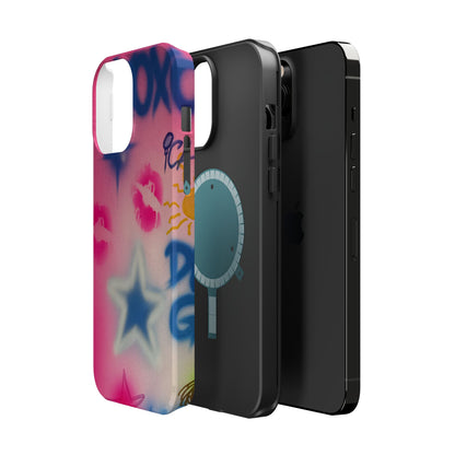 MagSafe "star symbol" airbrush iPhone case