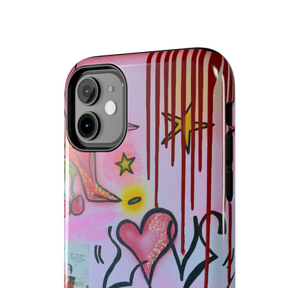"cherry luvr" airbrush iPhone case