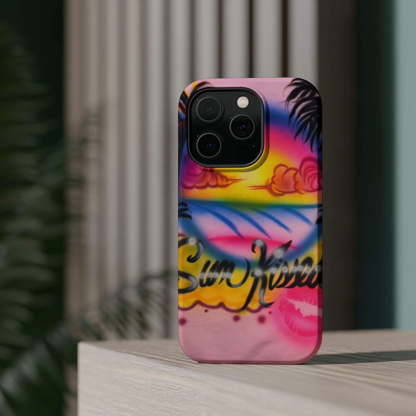 MagSafe "sunkissed" airbrush iPhone case