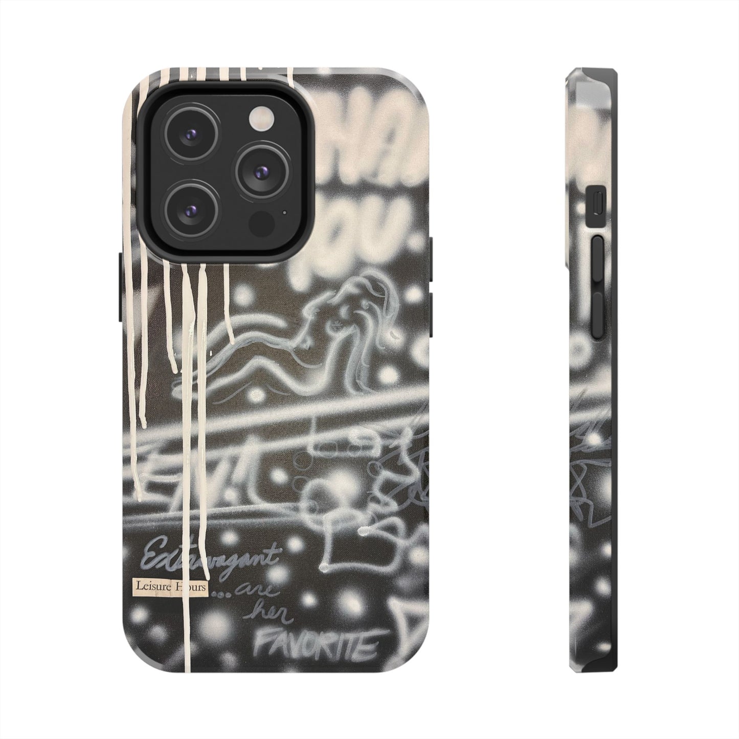 "extravagant leisure" airbrush iPhone case