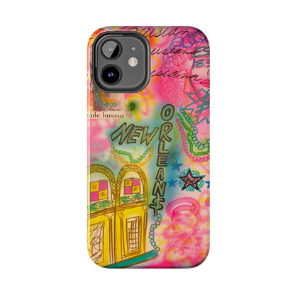 "new orleans, la" airbrush iPhone case