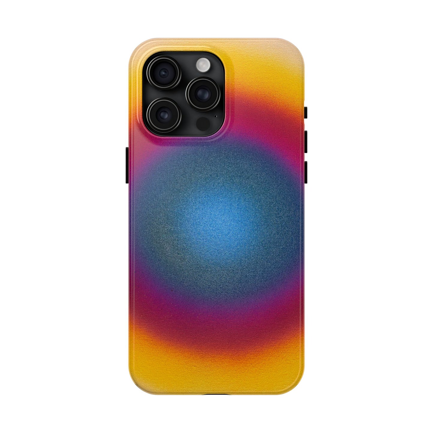 "blue raspberry aura" airbrush iPhone case