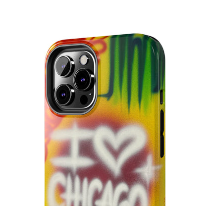 "chicago" airbrush iPhone case