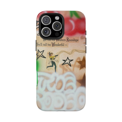 "the rodeo" airbrush iPhone case