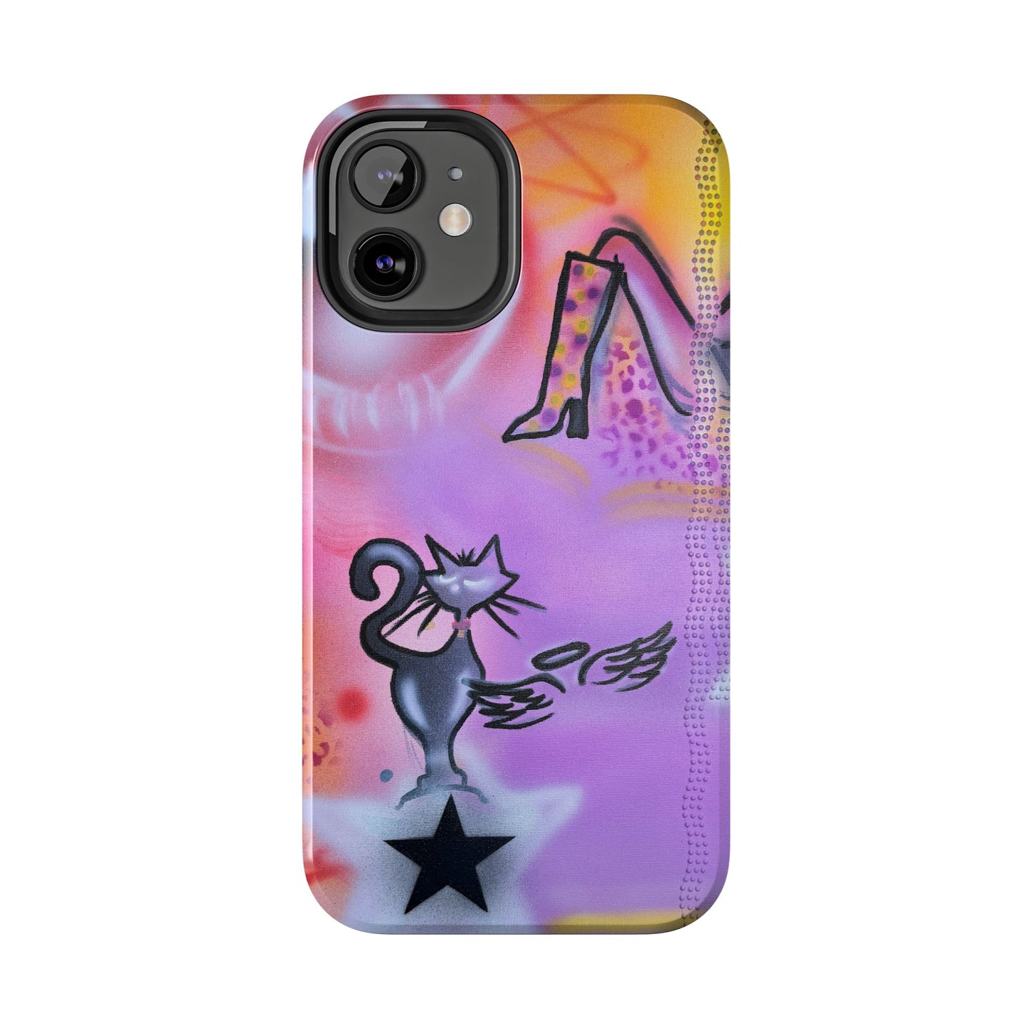 x maya cain airbrush iPhone case