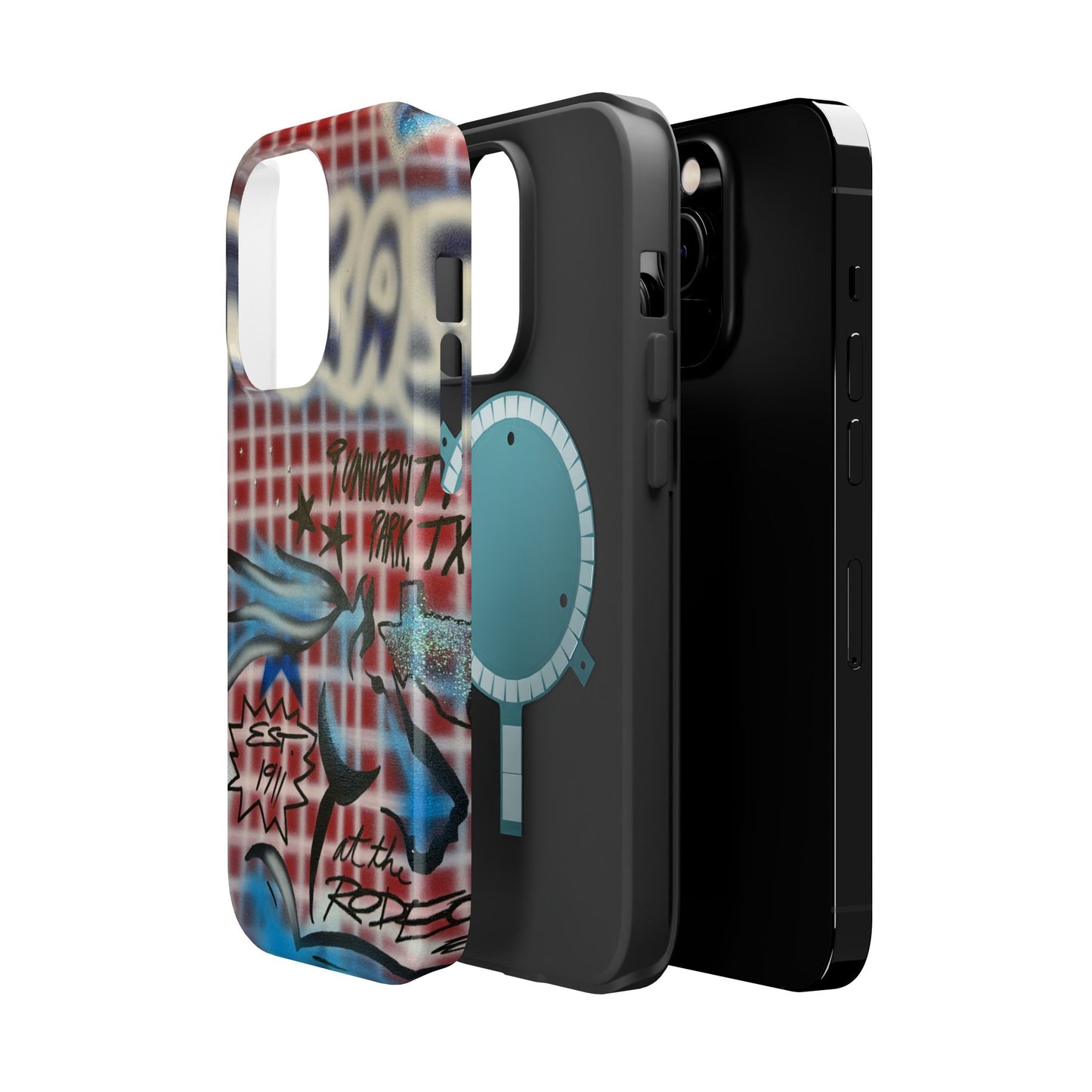 MagSafe "texas" airbrush iPhone case