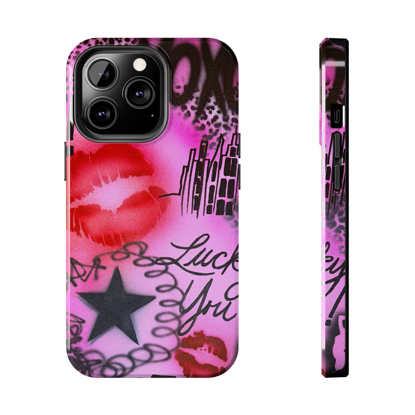 "ulterior motive" airbrush iPhone case