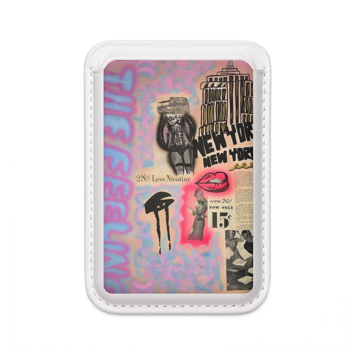 "new york, new york" airbrusuh wallet (Magsafe® Compatible)