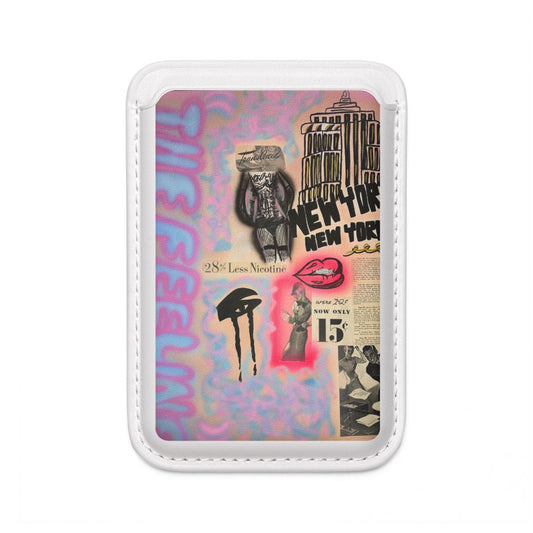 "new york, new york" airbrusuh wallet (Magsafe® Compatible)