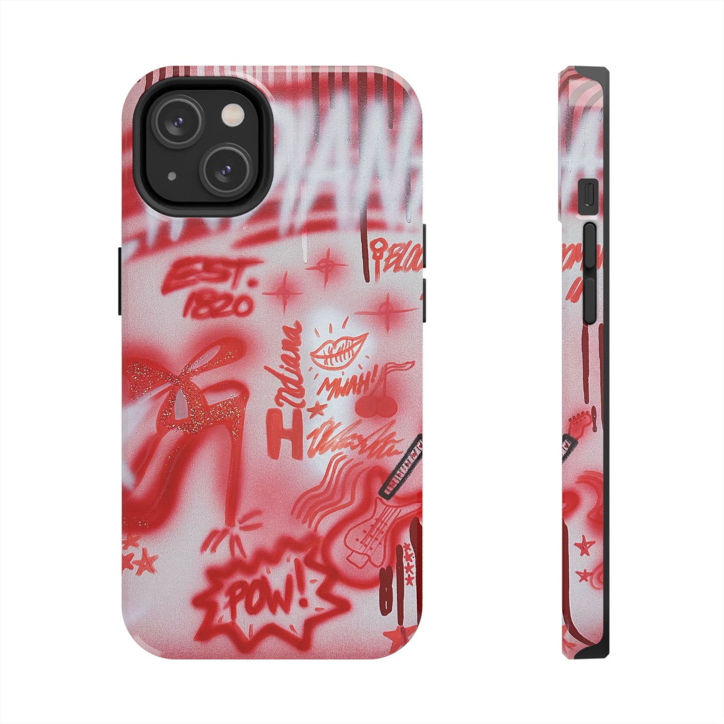 "indiana university" airbrush iPhone case