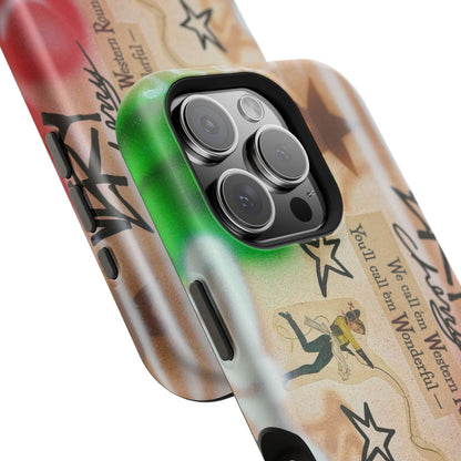 MagSafe "very cherry" airbrush iPhone case