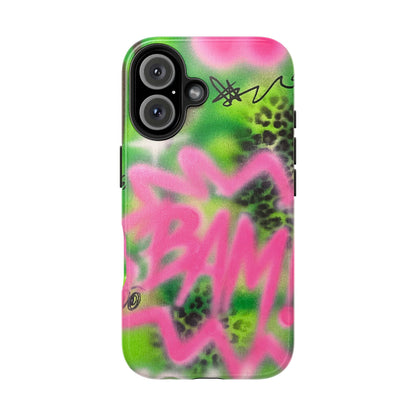 "BAM! pt. 2" airbrush iPhone case