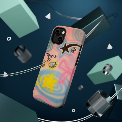 MagSafe "star energy" airbrush iPhone case
