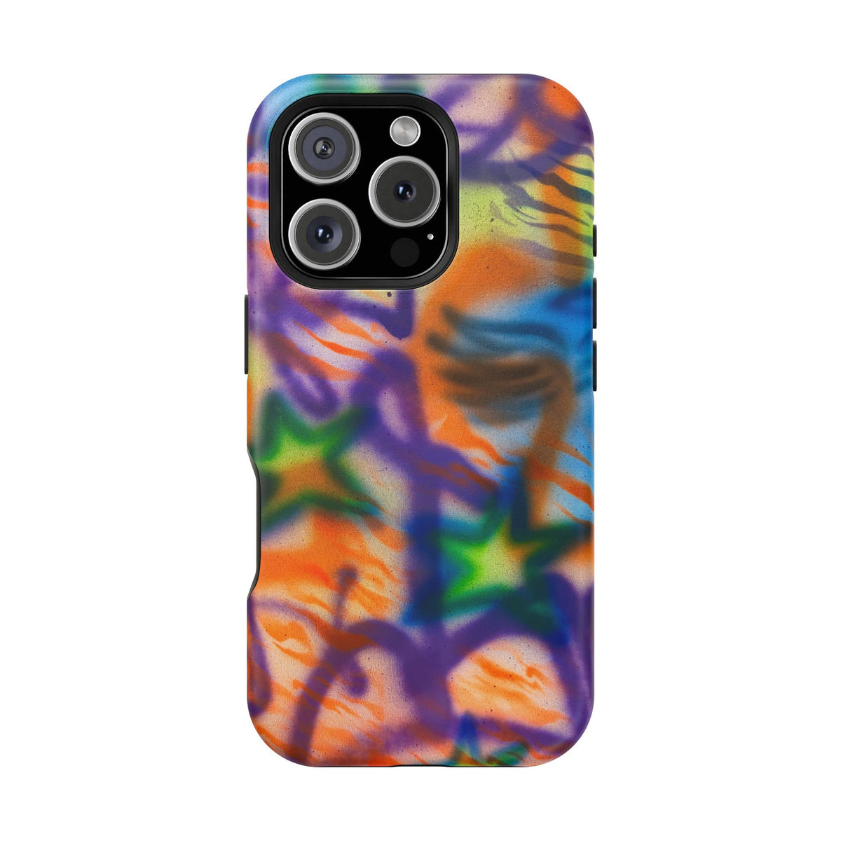 MagSafe "streetwear angel" airbrush iPhone case