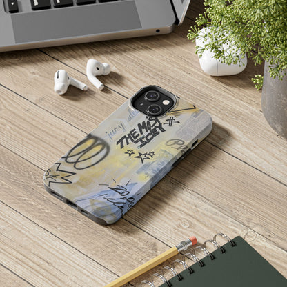 "golden glacier" airbrush iPhone case
