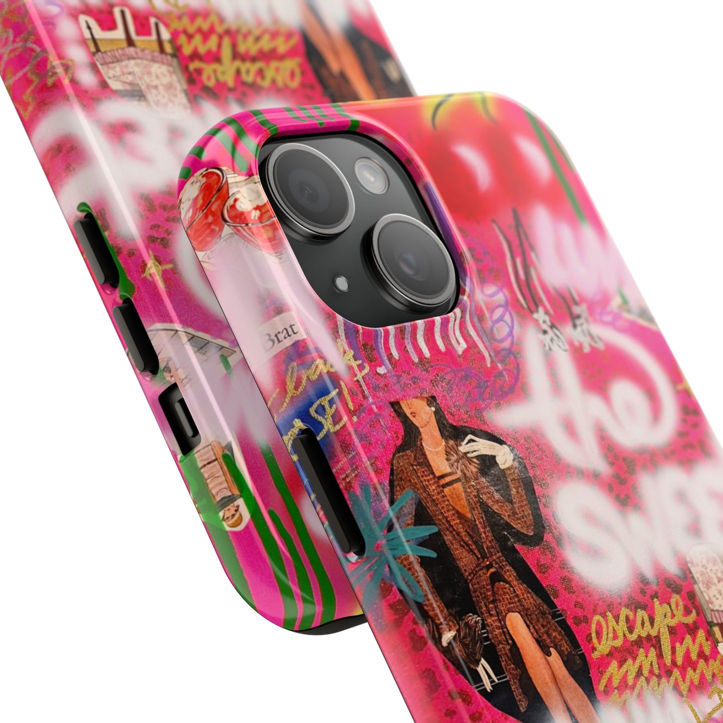 "sweet escape" airbrush iPhone case