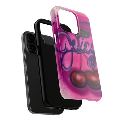 "juicy" airbrush iPhone case
