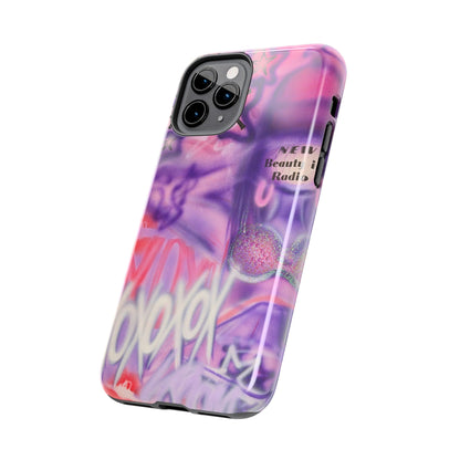 "mic check" airbrush iPhone case
