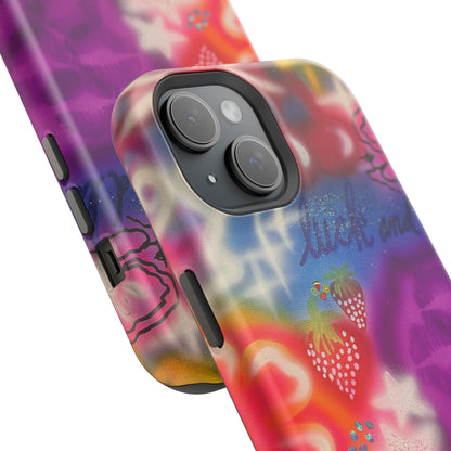 MagSafe „luck & luv pt. 2“ Airbrush iPhone Hülle