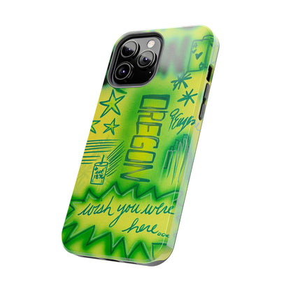 "oregon" airbrush iPhone case