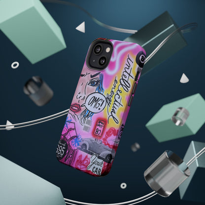 MagSafe "intellektuelle Energie" Airbrush iPhone Hülle