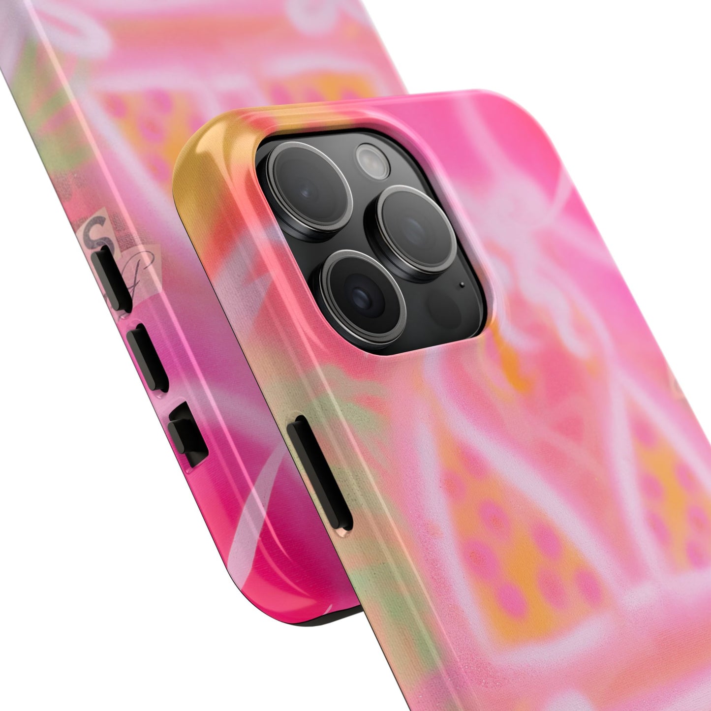 "yellow polka dot bikini" airbrush iPhone case