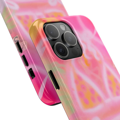 "yellow polka dot bikini" airbrush iPhone case