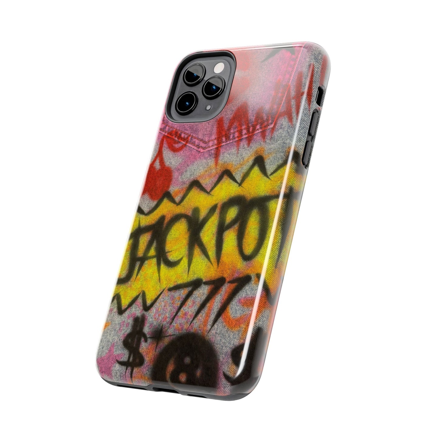 "jackpot!" airbrush iPhone case