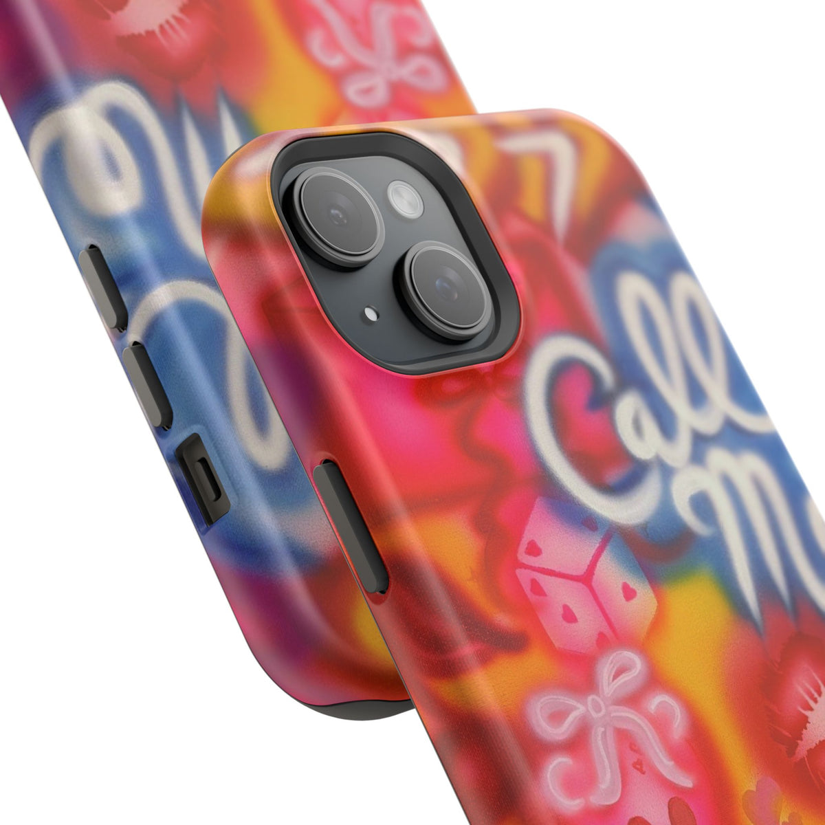 MagSafe "CALL ME!" airbrush iPhone case