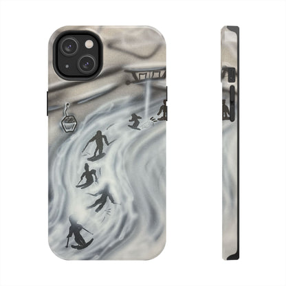 "arctic avalanche" airbrush iPhone case