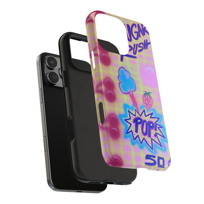 "sugar rush" airbrush iPhone case
