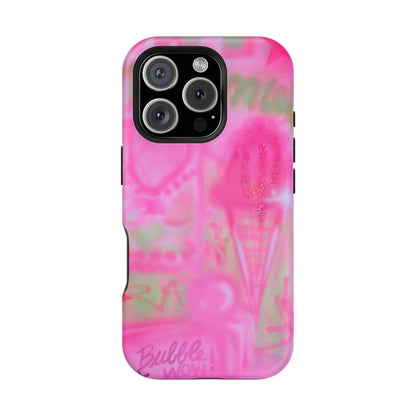 MagSafe "miami matcha" airbrush iPhone case