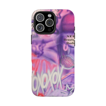 "mic check" airbrush iPhone case