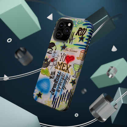 MagSafe "salted lime" airbrush iPhone case