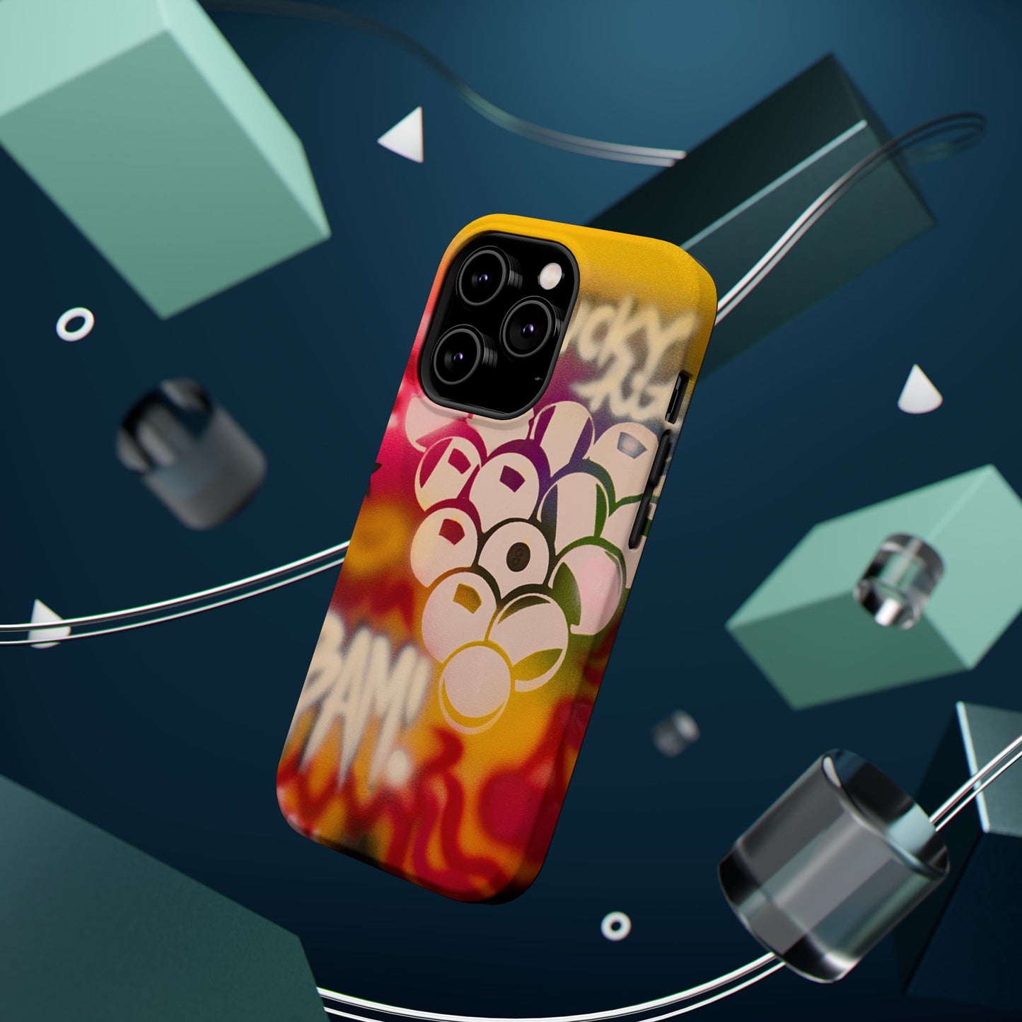 MagSafe „Bright Billiards“ Airbrush iPhone Hülle