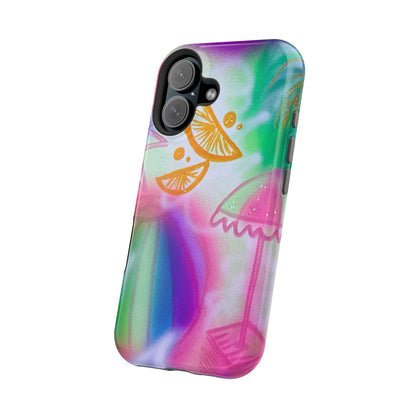 MagSafe "on the beach" airbrush iPhone case