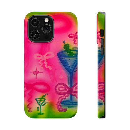 MagSafe „Bow Martini“ Airbrush-iPhone-Hülle
