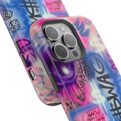 MagSafe "$wag" airbrush iPhone case