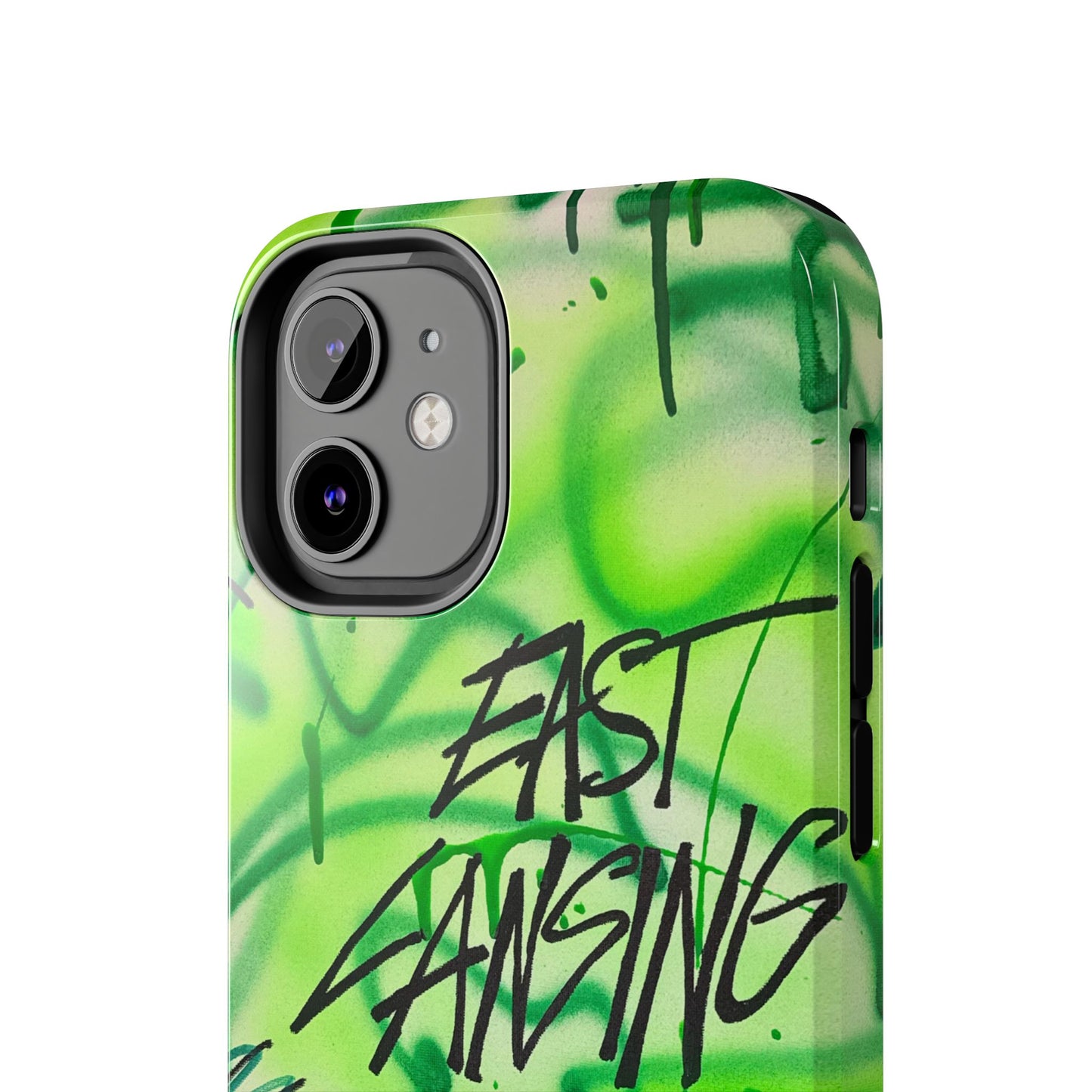 "east lansing, mi" airbrush iPhone case