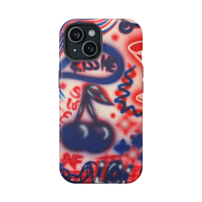 MagSafe „Kiss me“ Airbrush iPhone-Hülle