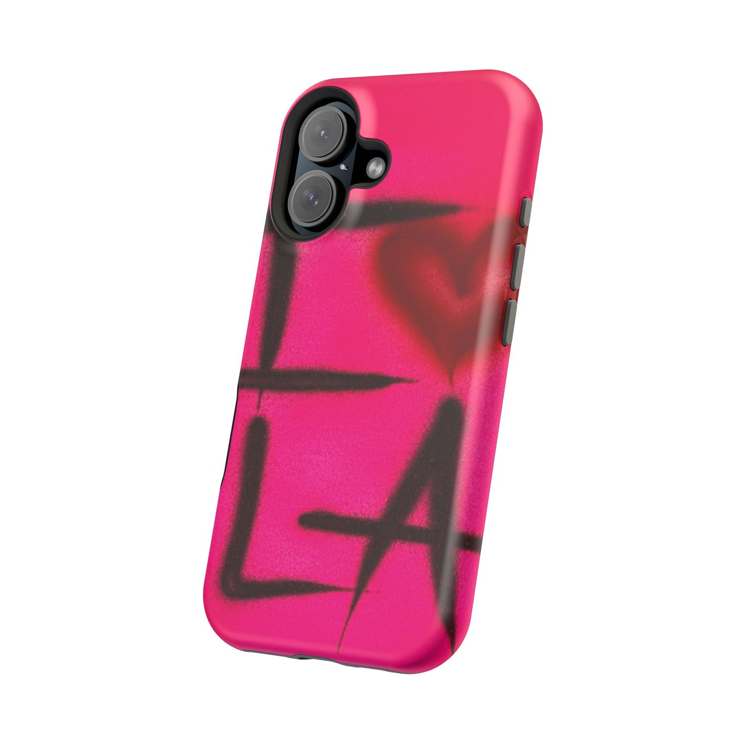 MagSafe „I ❤️ LA“ Airbrush iPhone-Hülle