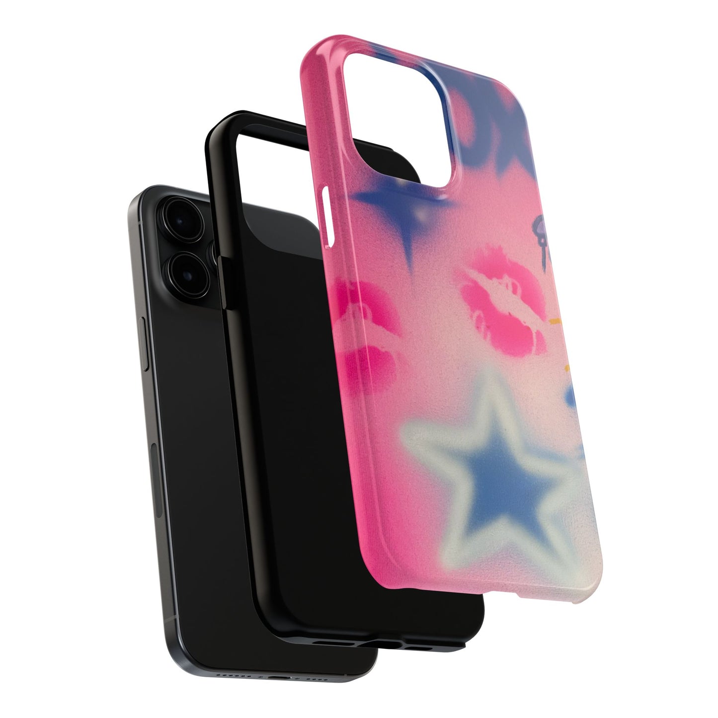 "star symbol" airbrush iPhone case